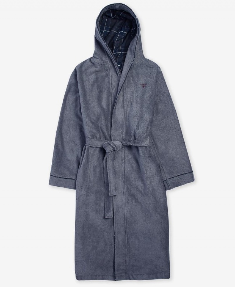 Dressing Gown Barbour Angus Hombre Grises Mexico | M7O49939