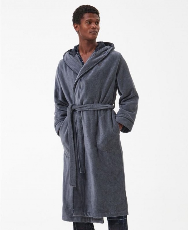 Dressing Gown Barbour Angus Hombre Grises Mexico | M7O49939