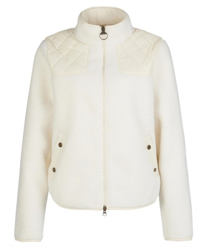 Fleece Barbour Rockling Mujer Blancos Mexico | U1F45870