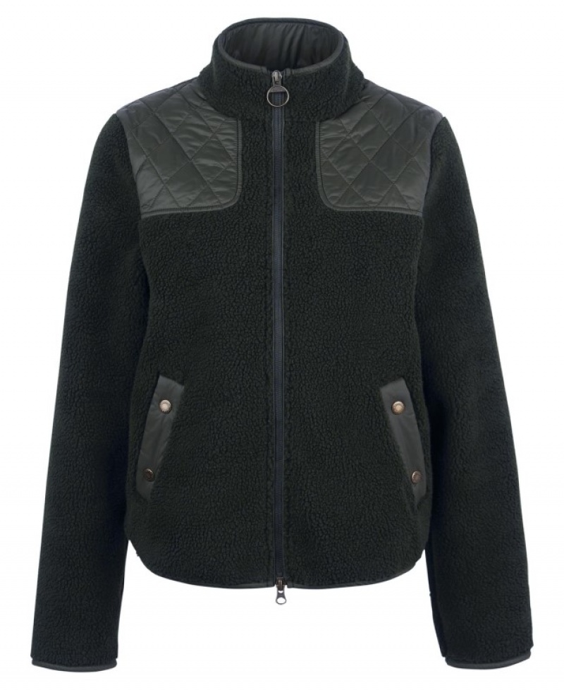 Fleece Barbour Rockling Mujer Verdes Mexico | V0U41330