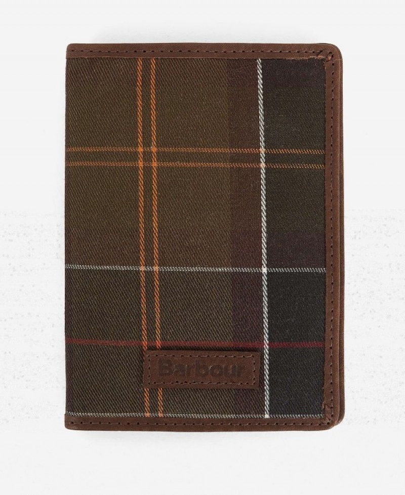 Gift Set Barbour Cuero & Tartan Travel Gift Hombre Multicolor Mexico | D8M20214