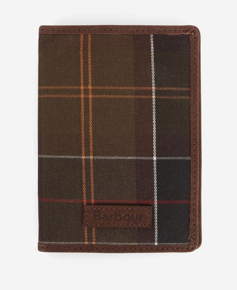 Gift Set Barbour Cuero & Tartan Travel Hombre Multicolor Mexico | Z3Q24260