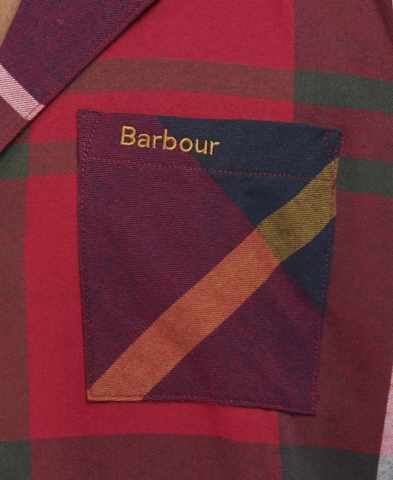 Gift Set Barbour Large Scale Laith PJ Hombre Rojos Mexico | J0L63184