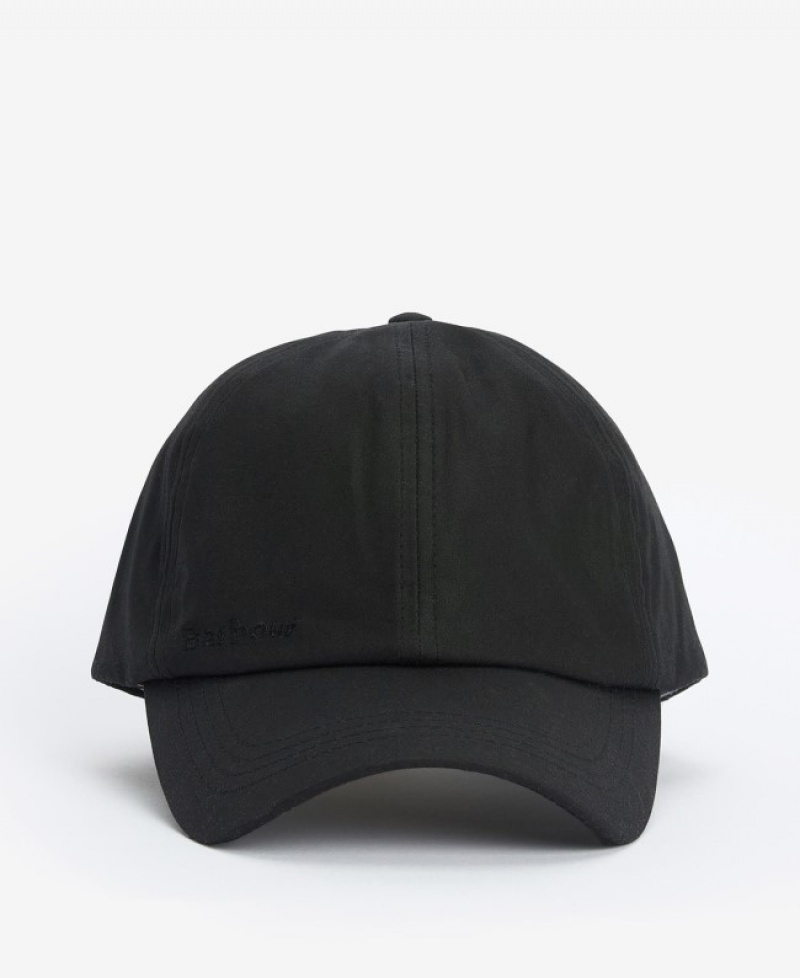 Gorras Barbour Wax Deporte Hombre Negros Mexico | S1R66113