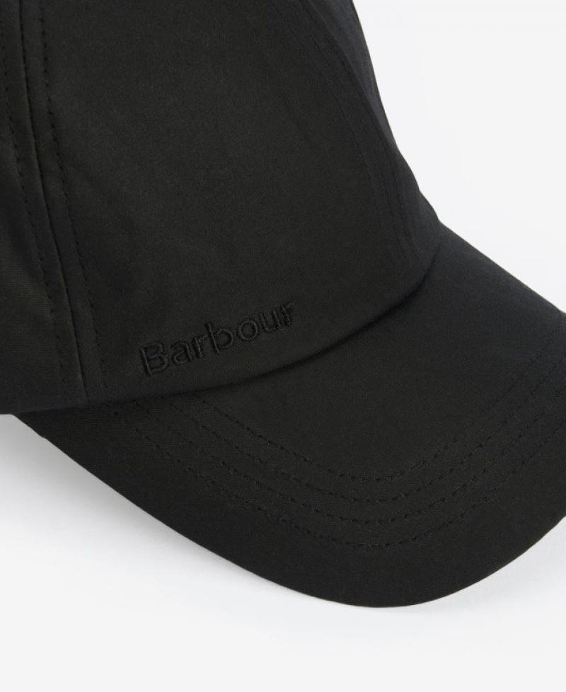 Gorras Barbour Wax Deporte Hombre Negros Mexico | S1R66113