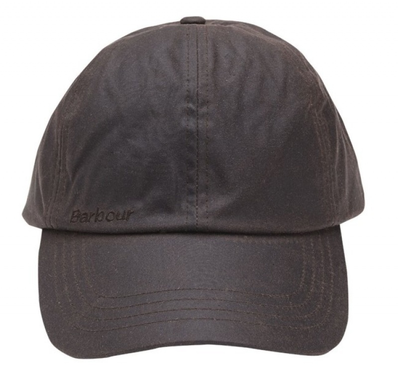 Gorras Barbour Wax Sports Hombre Marrom Mexico | I4W43157