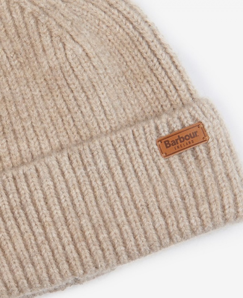 Gorro Barbour Pendle Mujer Beige Mexico | V5L36202