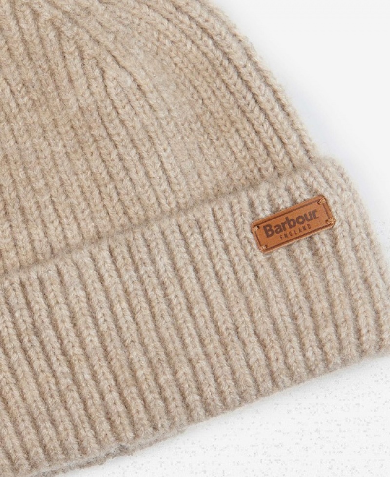 Gorro Barbour Pendle Mujer Beige Mexico | W1L37289