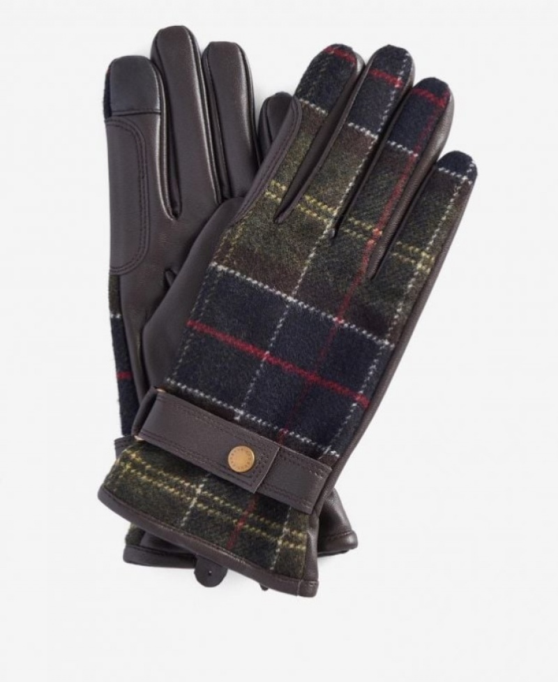 Guantes Barbour Aubrey Tartan Mujer Multicolor Mexico | N9J61274