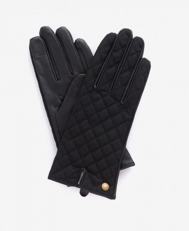 Guantes Barbour Scarlet Mujer Negros Mexico | Q0F28504