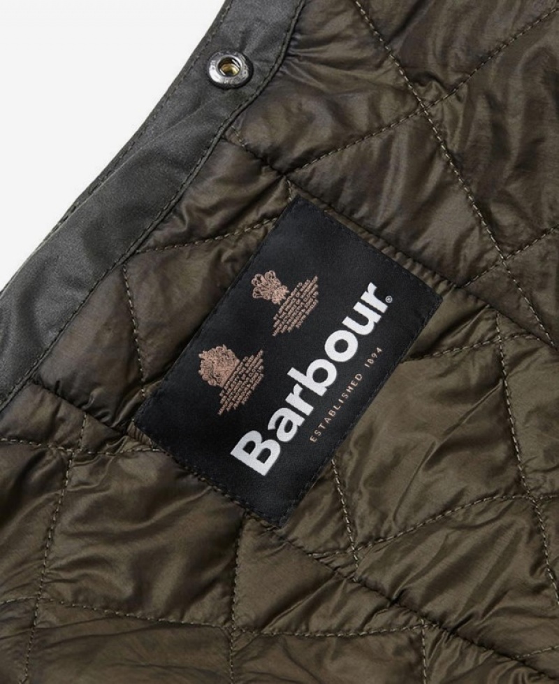 Hoods Barbour Wax Storm Hombre Negros Mexico | E3L51988