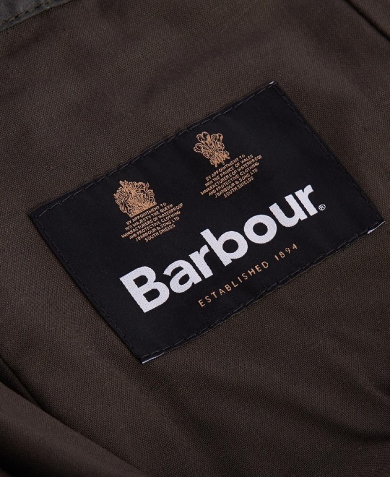 Hoods Barbour Waxed Algodon Plain Mujer Negros Mexico | R6O37648