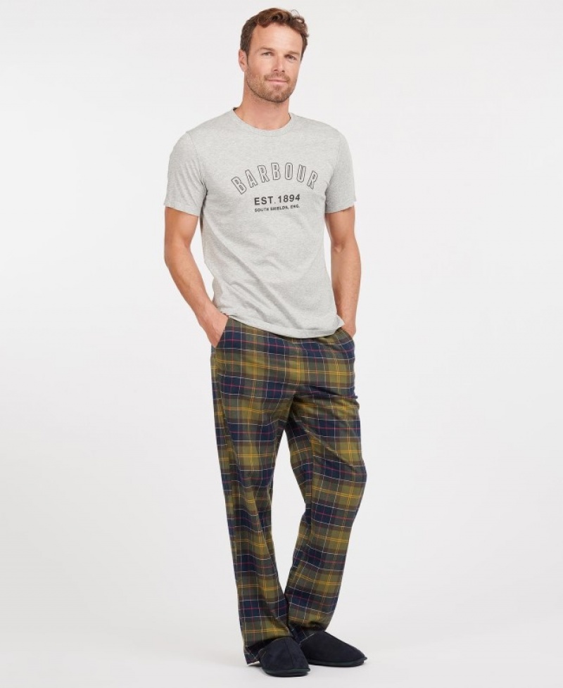 Pantalones Barbour Glenn Tartan Hombre Multicolor Mexico | J1J31536