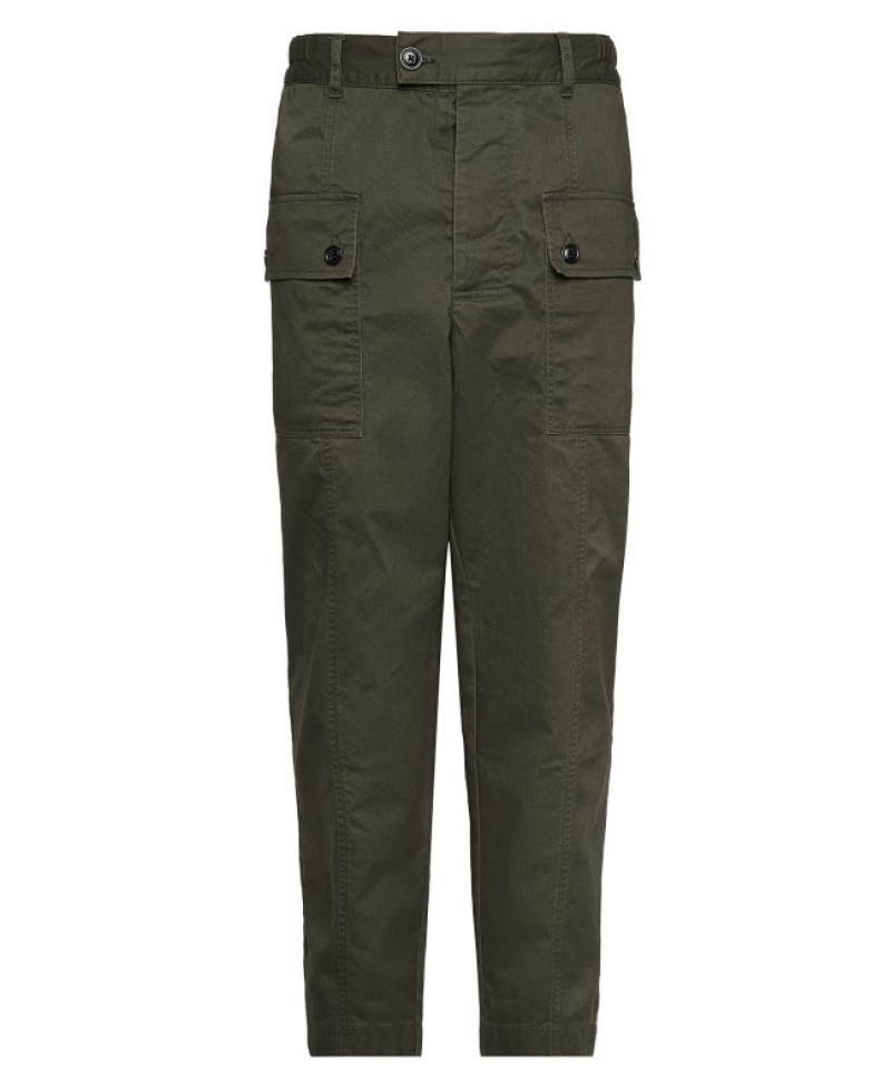 Pantalones Barbour x Maison Kitsuné Cargo Hombre Verdes Mexico | H1J51636