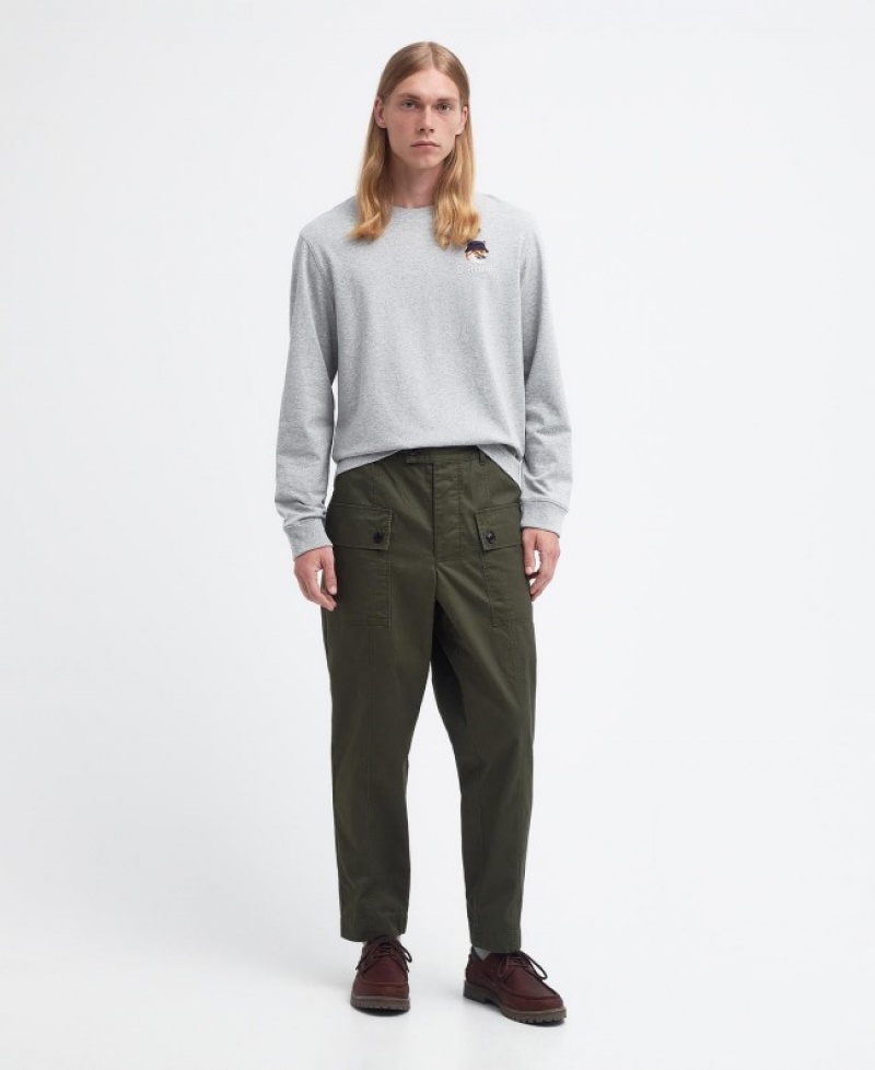 Pantalones Barbour x Maison Kitsuné Cargo Hombre Verdes Mexico | H1J51636