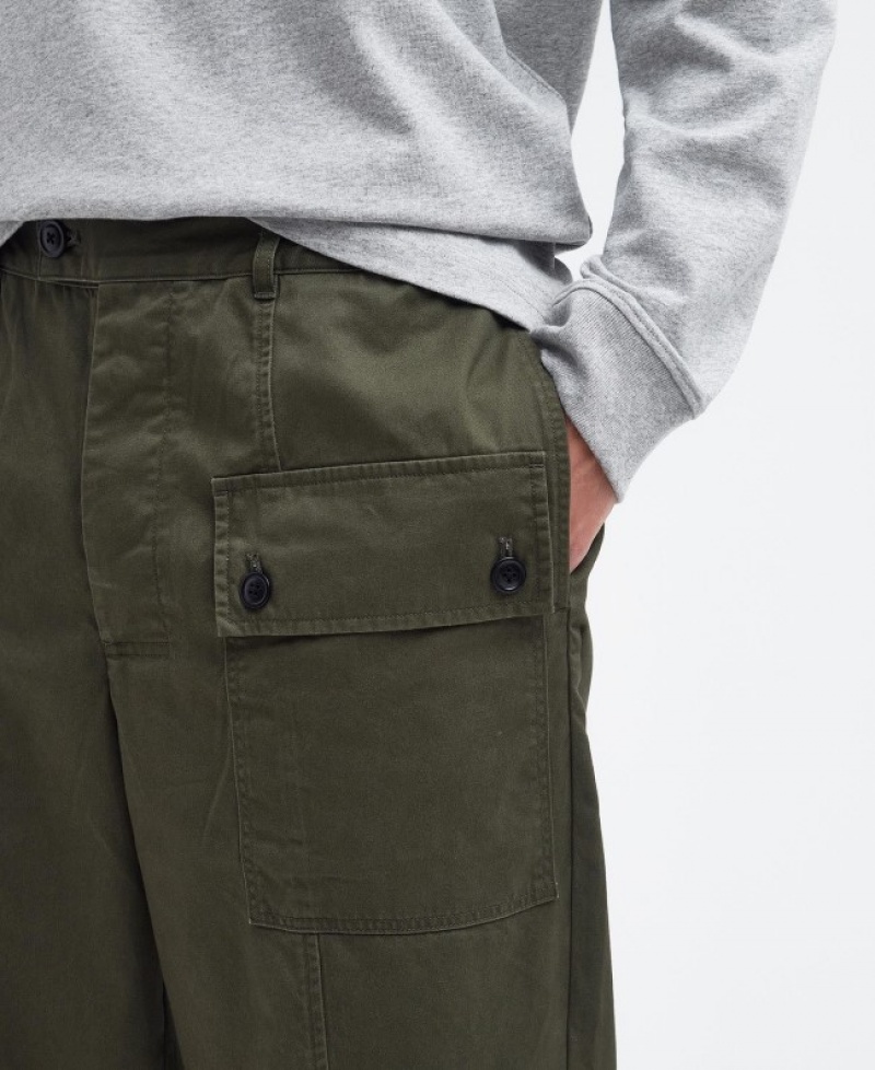 Pantalones Barbour x Maison Kitsuné Cargo Hombre Verdes Mexico | H1J51636