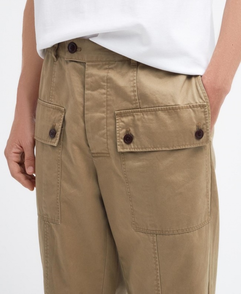 Pantalones Barbour x Maison Kitsuné Cargo Hombre Marrom Mexico | G2C03941