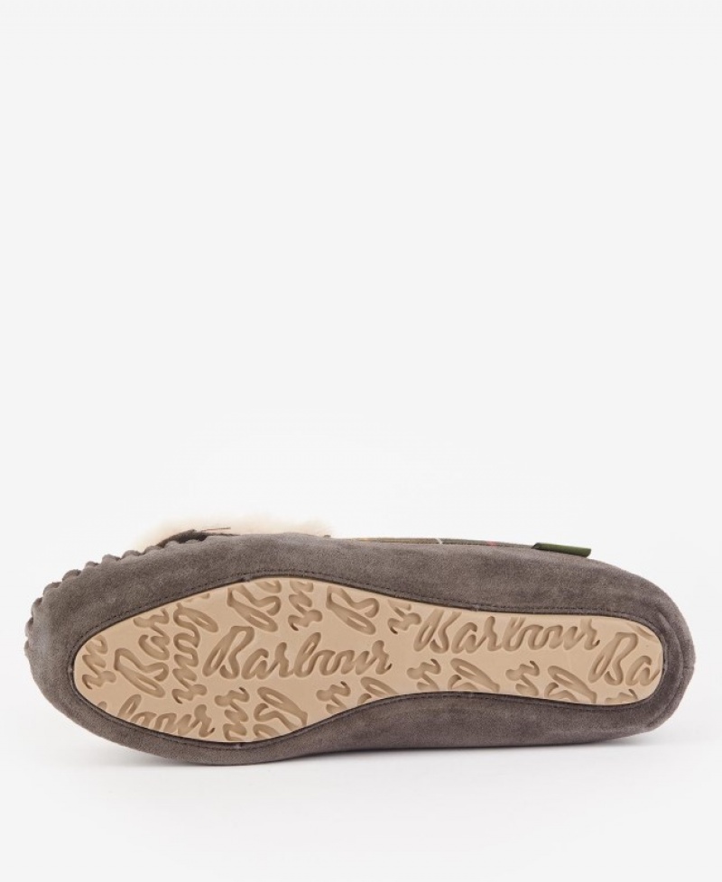 Pantuflas Barbour Darcie Mujer Marrom Oscuro Mexico | L8V19587