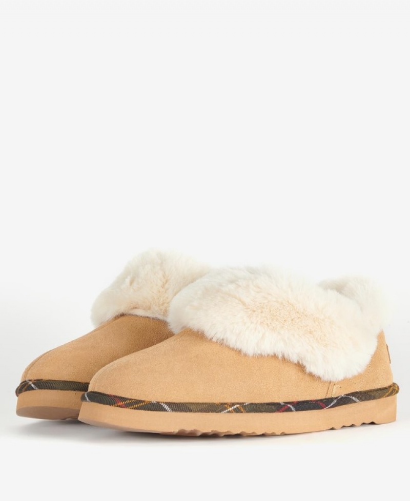 Pantuflas Barbour Nancy Mujer Beige Mexico | V1S08034