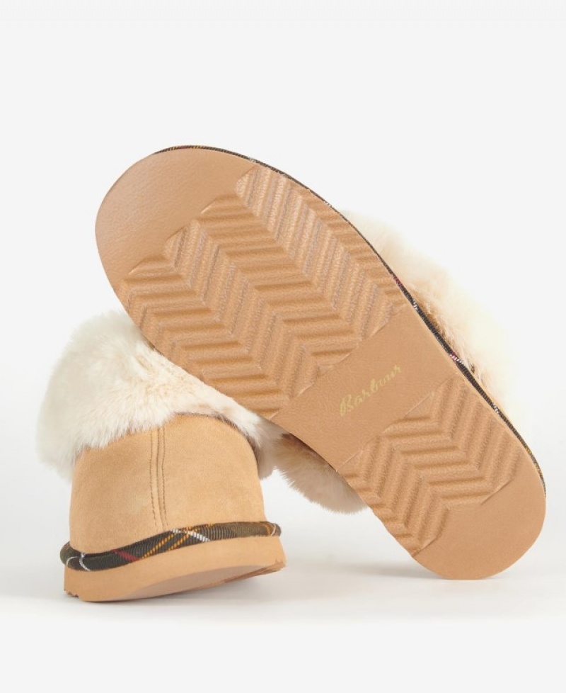 Pantuflas Barbour Nancy Mujer Beige Mexico | V1S08034