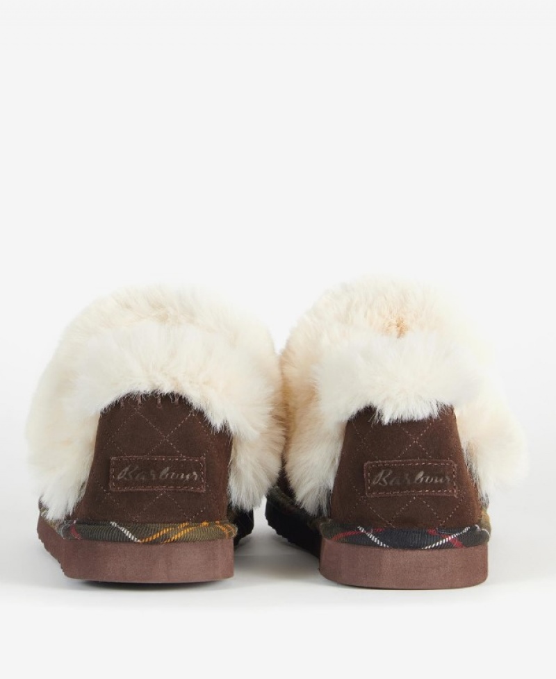 Pantuflas Barbour Nancy Mujer Marrom Mexico | P8Y59978