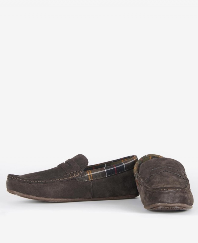 Pantuflas Barbour Porterfield Hombre Marrom Mexico | U0E78869