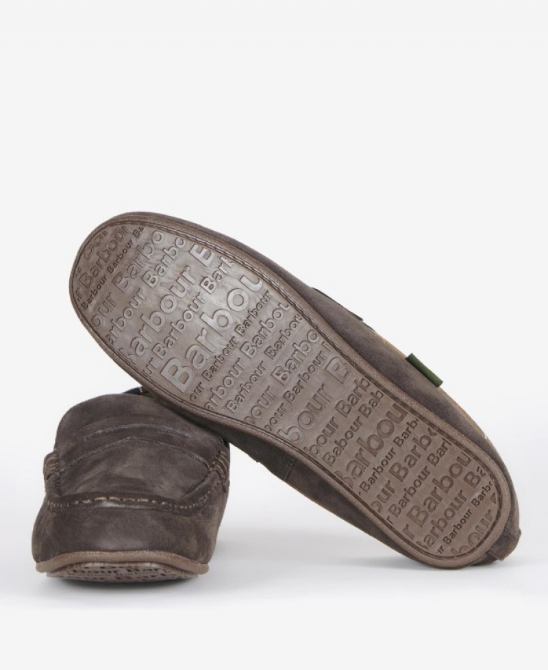 Pantuflas Barbour Porterfield Hombre Marrom Mexico | U0E78869