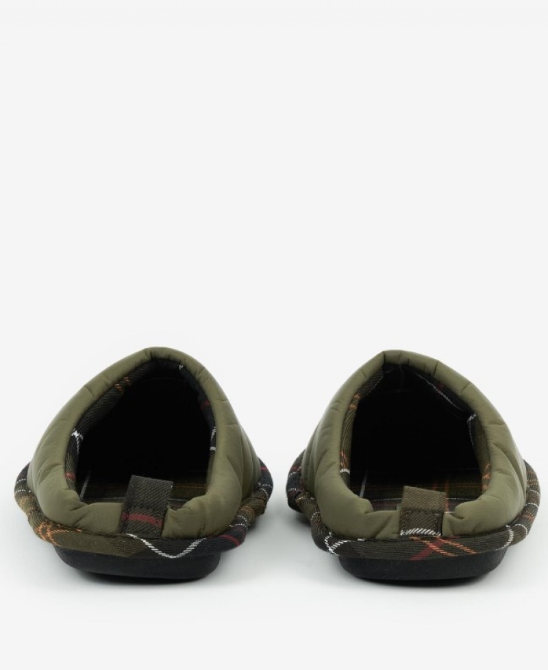 Pantuflas Barbour Scottie Mujer Verde Oliva Mexico | V4M14550