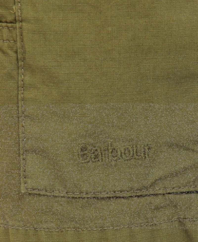 Short Barbour Essential Ripstop Cargo Hombre Verdes Mexico | F0Q50950