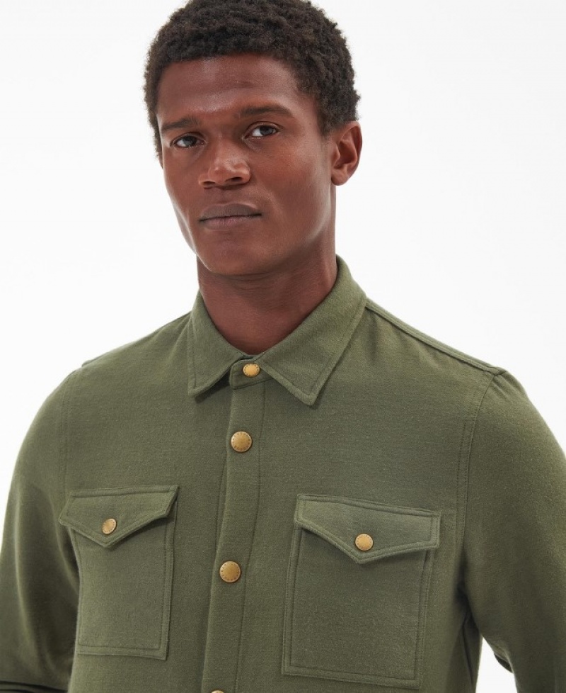 Sobrecamisa Barbour Carrbridge Hombre Verdes Mexico | V5H52200