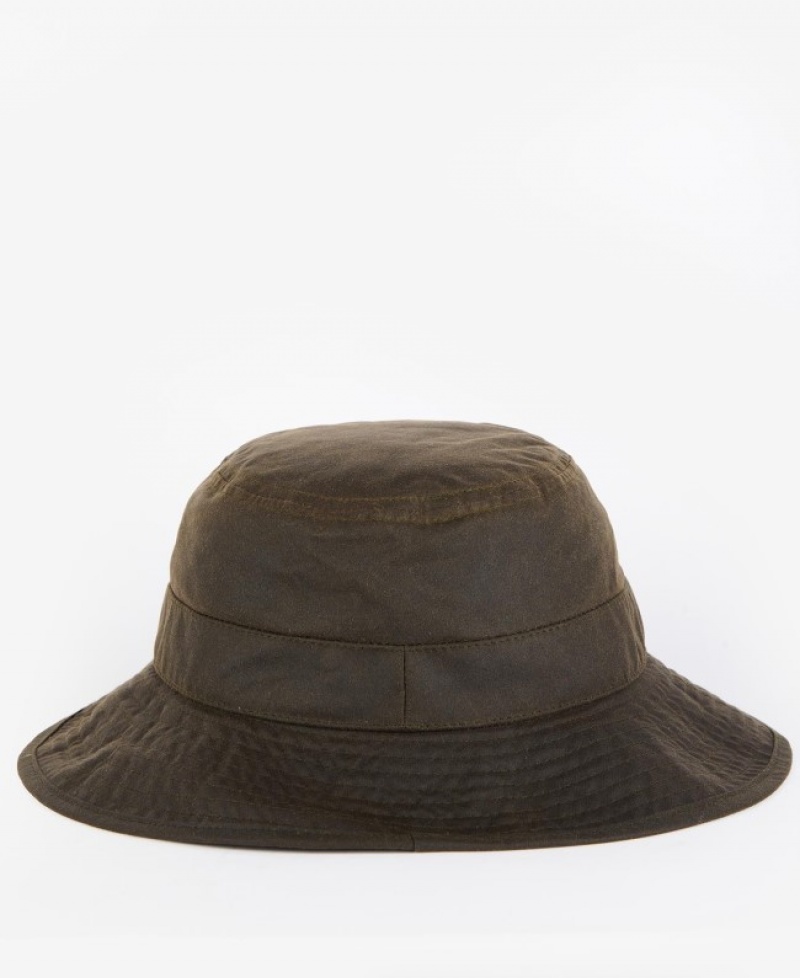 Sombreros Barbour Milton Wax Sports Hombre Chocolate Mexico | F2O04399