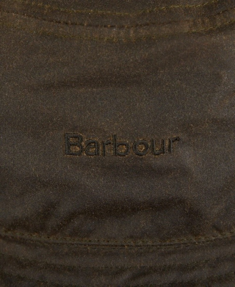 Sombreros Barbour Milton Wax Sports Hombre Chocolate Mexico | F2O04399