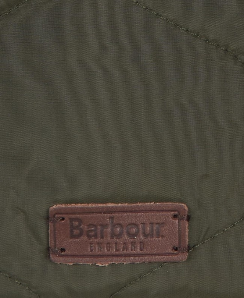 Sombreros Barbour Sandbay Acolchado Trapper Hombre Verde Oliva Mexico | A2M91760