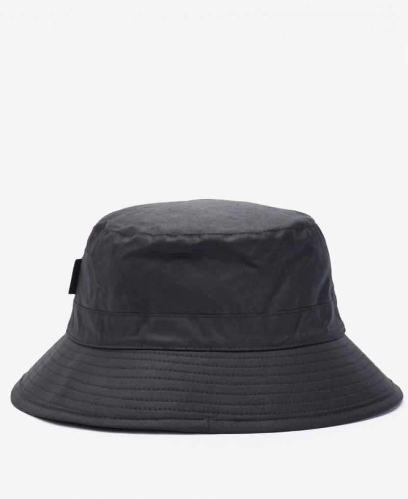 Sombreros Barbour Wax Bucket Hombre Negros Mexico | B1G24467