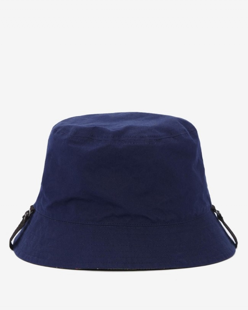 Sombreros Barbour x Maison Kitsuné Reversible Bucket Hombre Azul Marino Oscuro Mexico | Z2Q78678