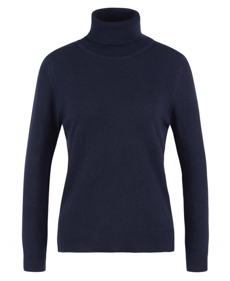 Sudaderas Barbour Pendle Roll-Neck Mujer Azul Marino Mexico | L4B60096