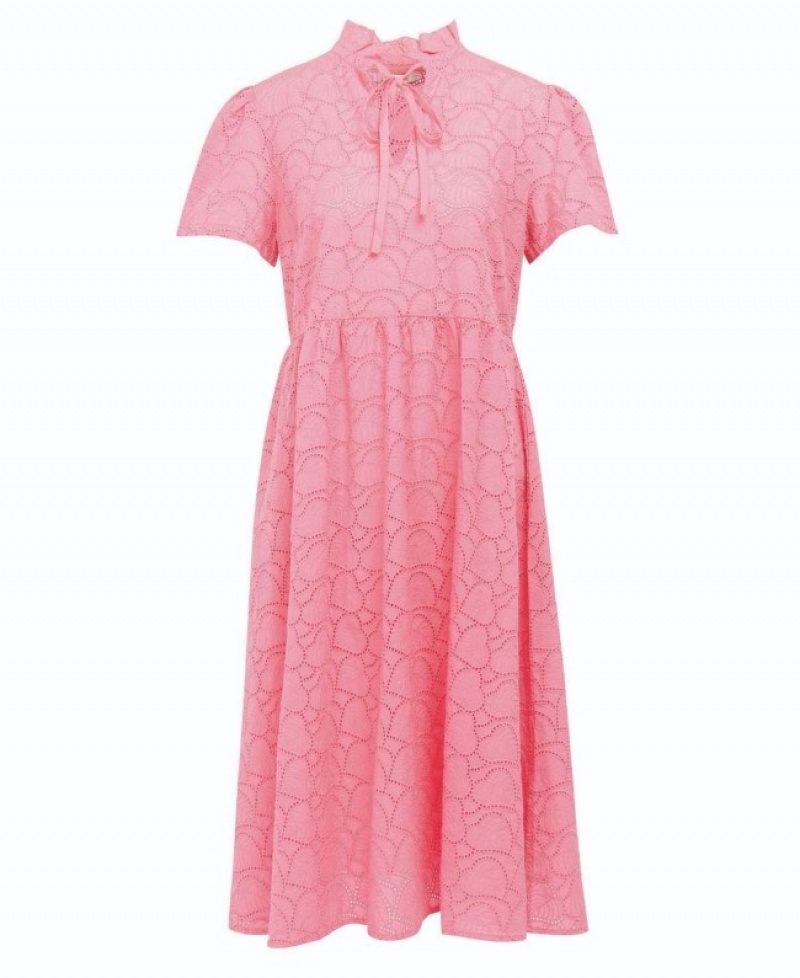 Vestido Barbour Palmetto Midi Mujer Rosas Mexico | O6H81923