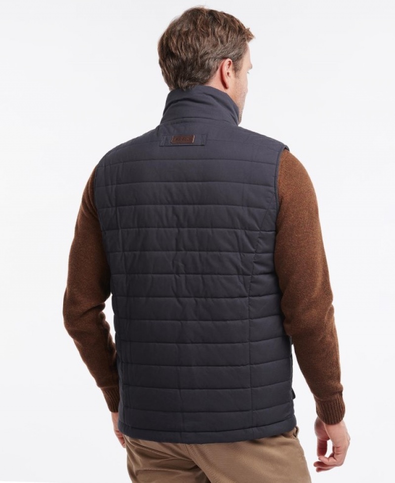 Chalecos Barbour Bradford Gilet Hombre Azules Mexico | Y3K39241