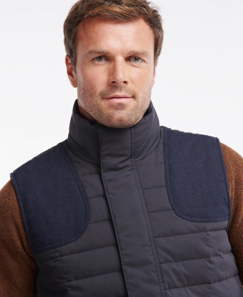 Chalecos Barbour Bradford Gilet Hombre Azules Mexico | Y3K39241