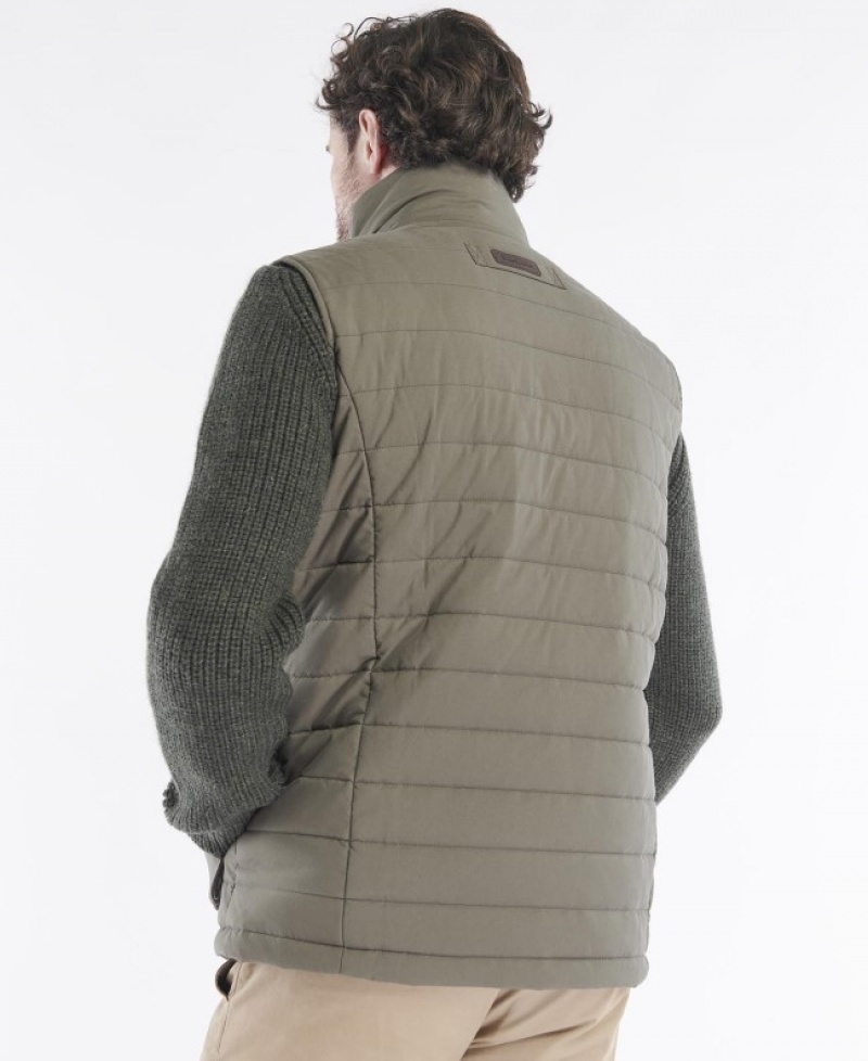 Chalecos Barbour Bradford Gilet Hombre Verdes Mexico | G5Y90977