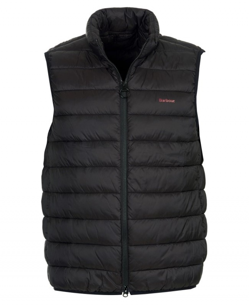 Chalecos Barbour Bretby Gilet Hombre Negros Mexico | X1R67205