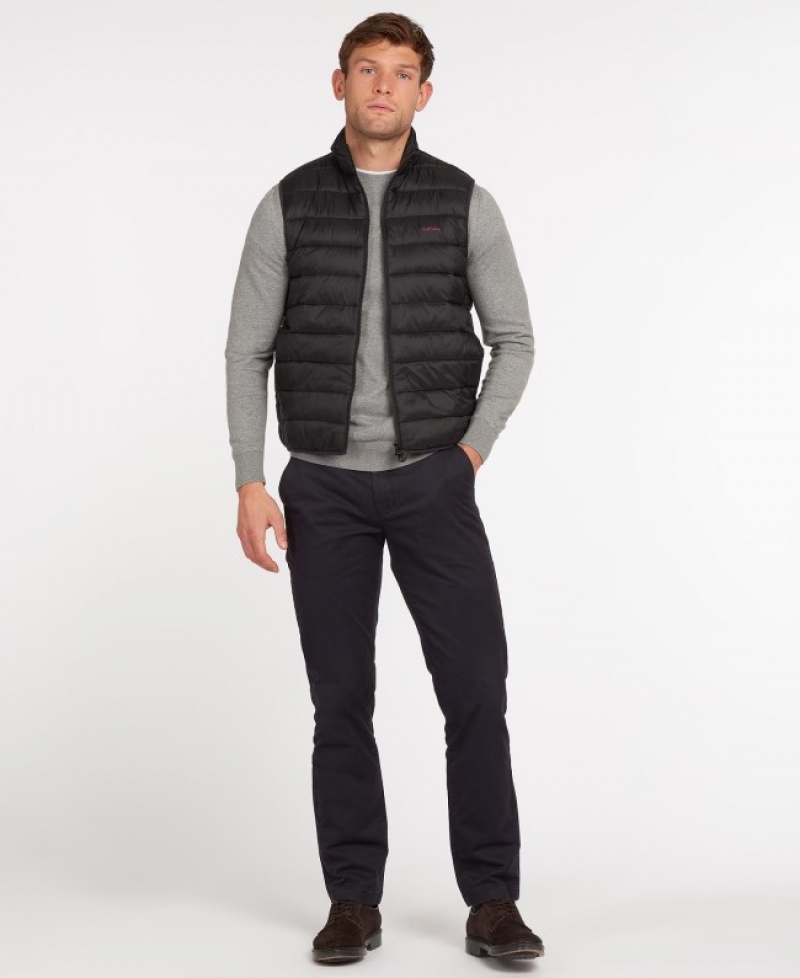 Chalecos Barbour Bretby Gilet Hombre Negros Mexico | X1R67205