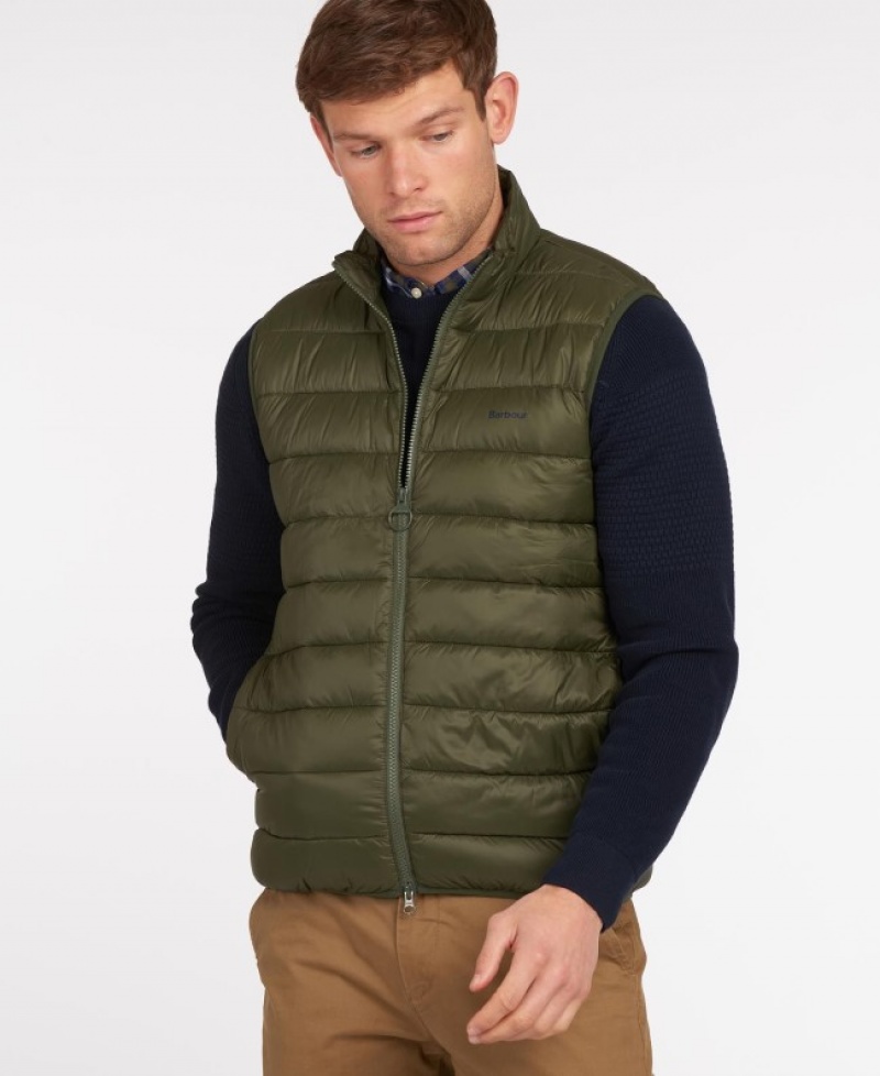 Chalecos Barbour Bretby Gilet Hombre Verde Oliva Mexico | X0X13406