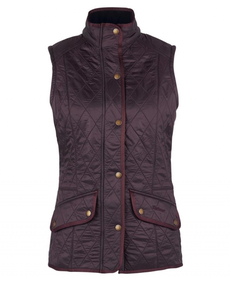 Chalecos Barbour Cavalry Gilet Mujer Morados Mexico | M6Y06281