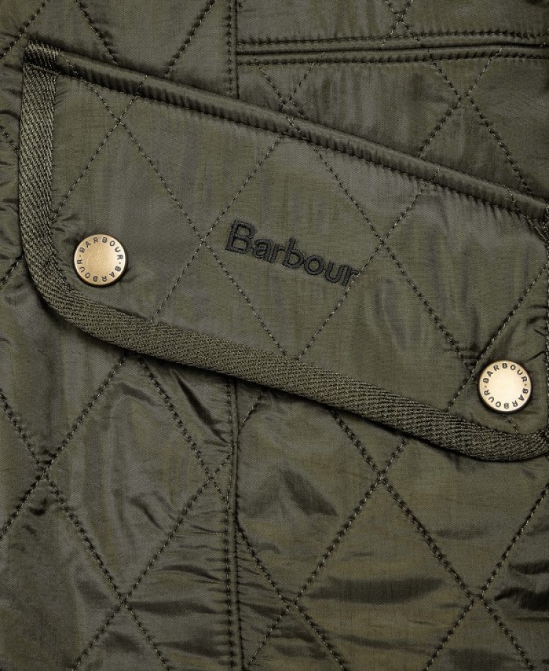 Chalecos Barbour Cavalry Gilet Mujer Verdes Mexico | S9M63239