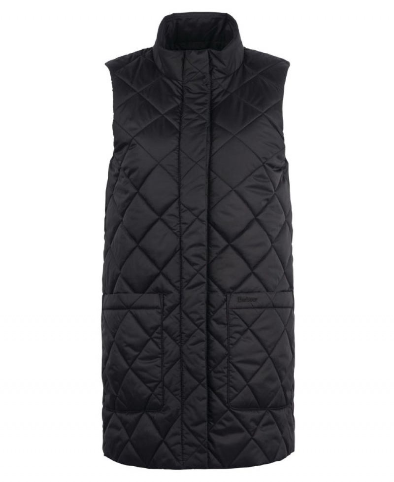 Chalecos Barbour Cosmia Liner Waistcoat Mujer Negros Mexico | W3O85173