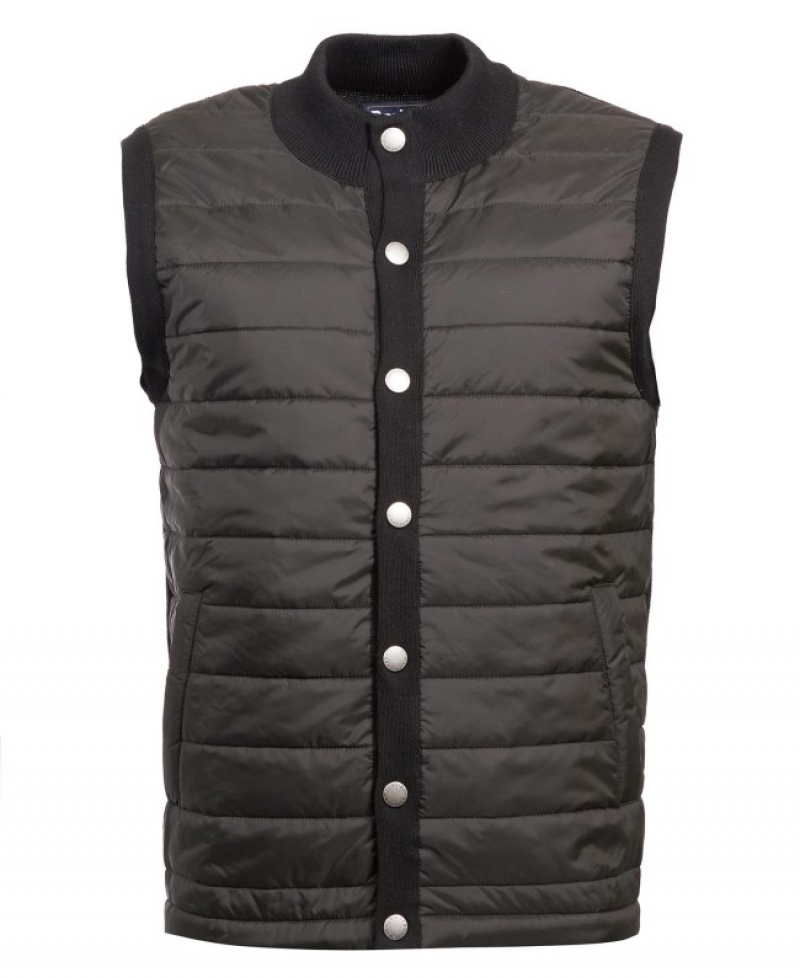 Chalecos Barbour Essential Gilet Hombre Negros Mexico | G5A66257