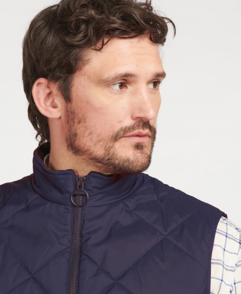 Chalecos Barbour Finn Gilet Hombre Azules Mexico | U4I90157