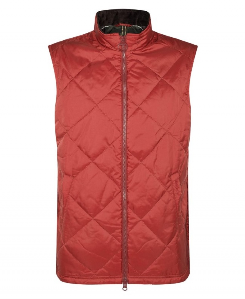 Chalecos Barbour Finn Gilet Hombre Rojos Mexico | Z0C15158