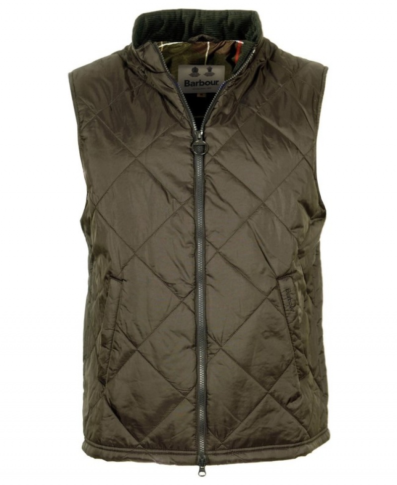 Chalecos Barbour Finn Gilet Hombre Verdes Mexico | Z7A62936